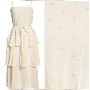 Gal Meets Glam Dresses - Florence Chiffon Embroidered Tiered A-Line Dress 8 Gal Meets Glam Dresses - Florence Chiffon Embroidered Tiered A-Line Dress 8